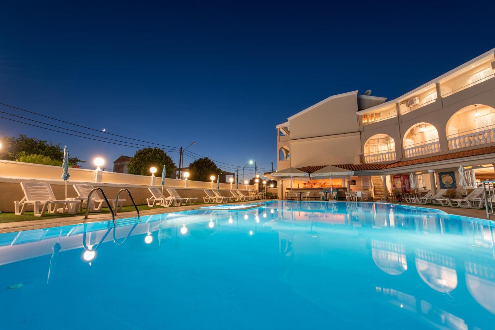 Aphrodite Beach Hotel Corfu Róda Eksteriør bilde