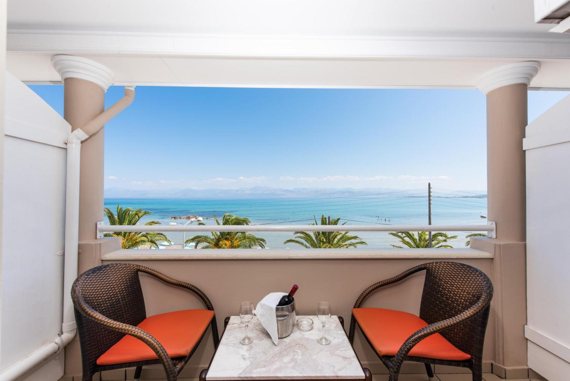 Aphrodite Beach Hotel Corfu Róda Eksteriør bilde