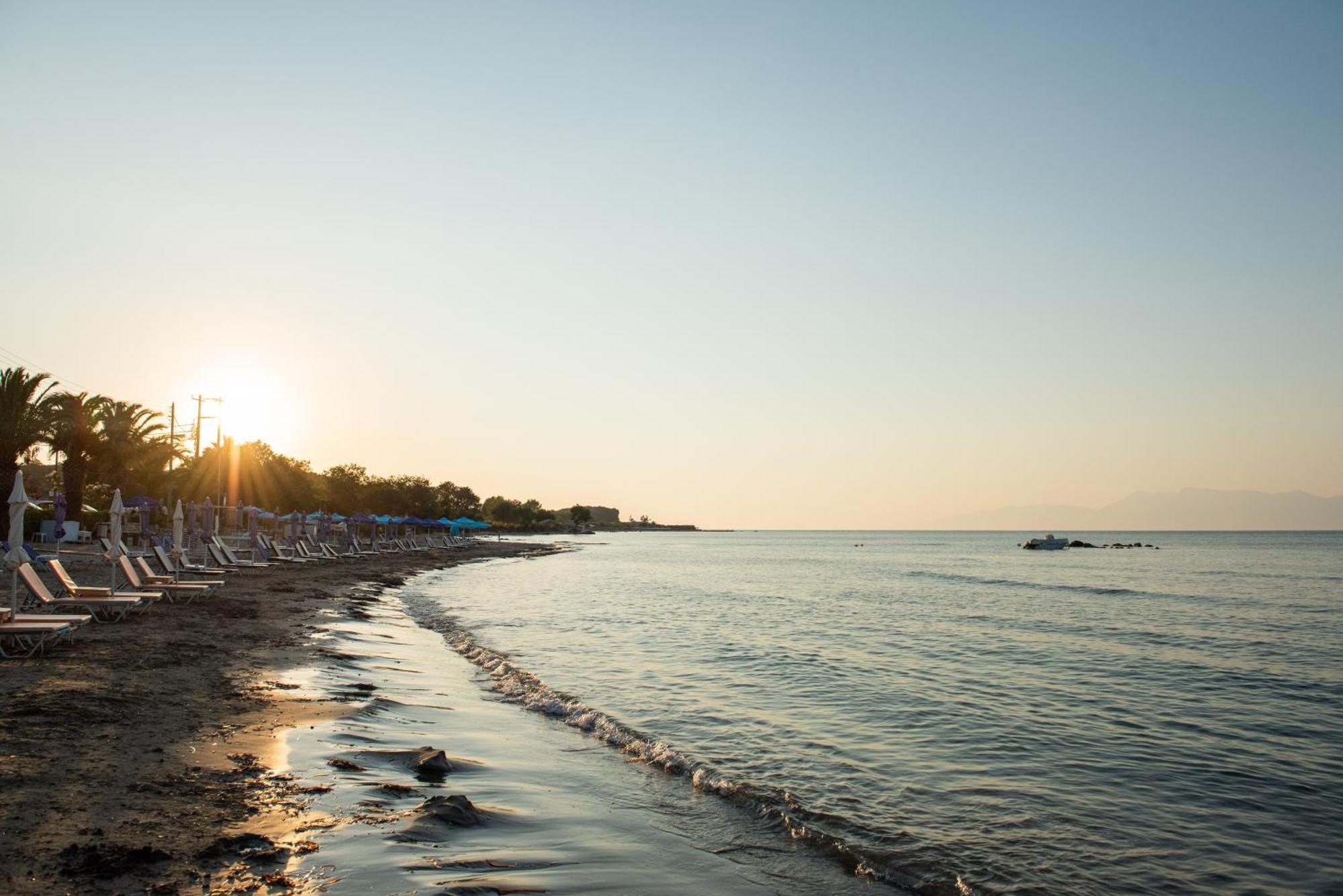 Aphrodite Beach Hotel Corfu Róda Eksteriør bilde