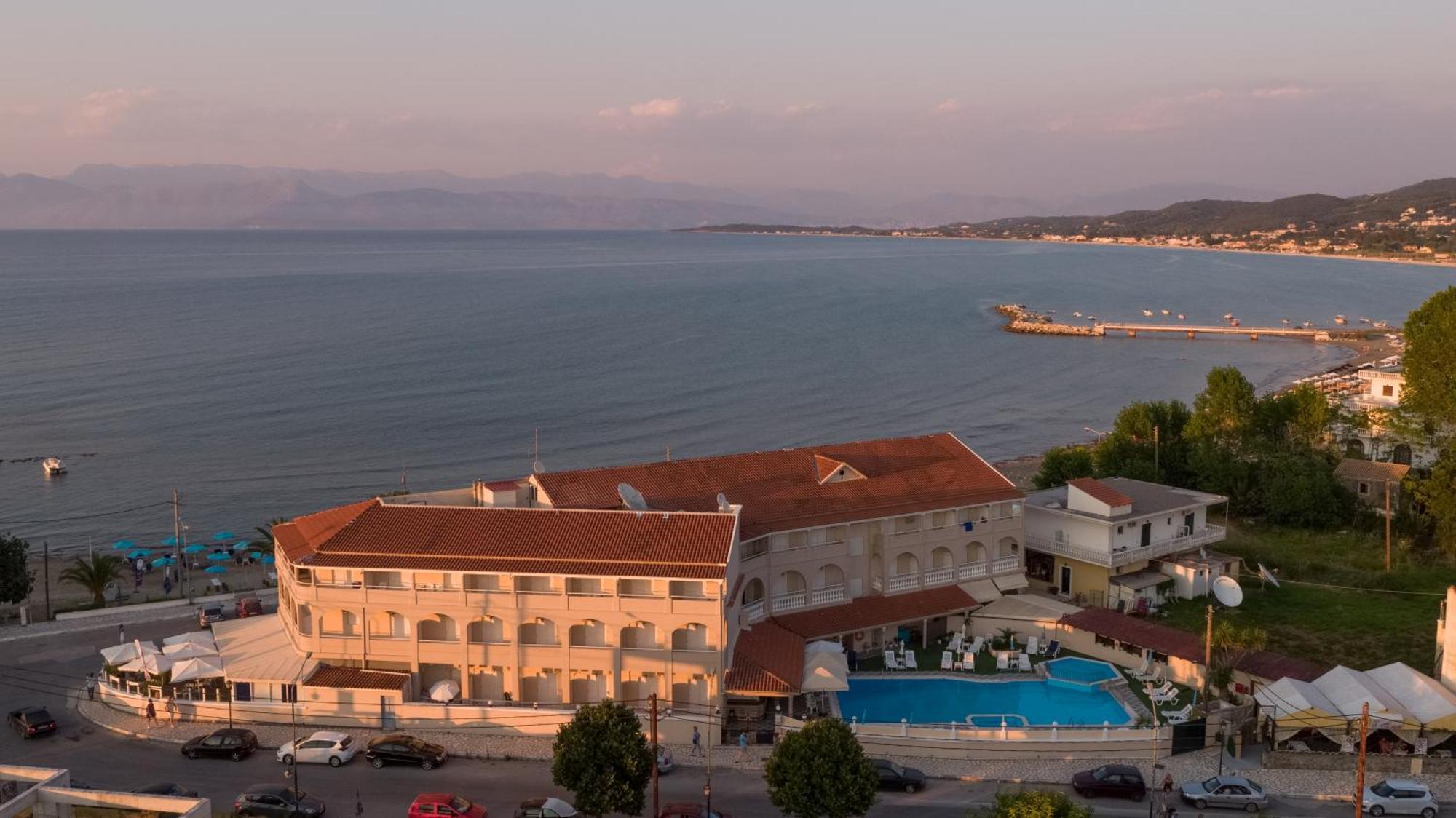 Aphrodite Beach Hotel Corfu Róda Eksteriør bilde