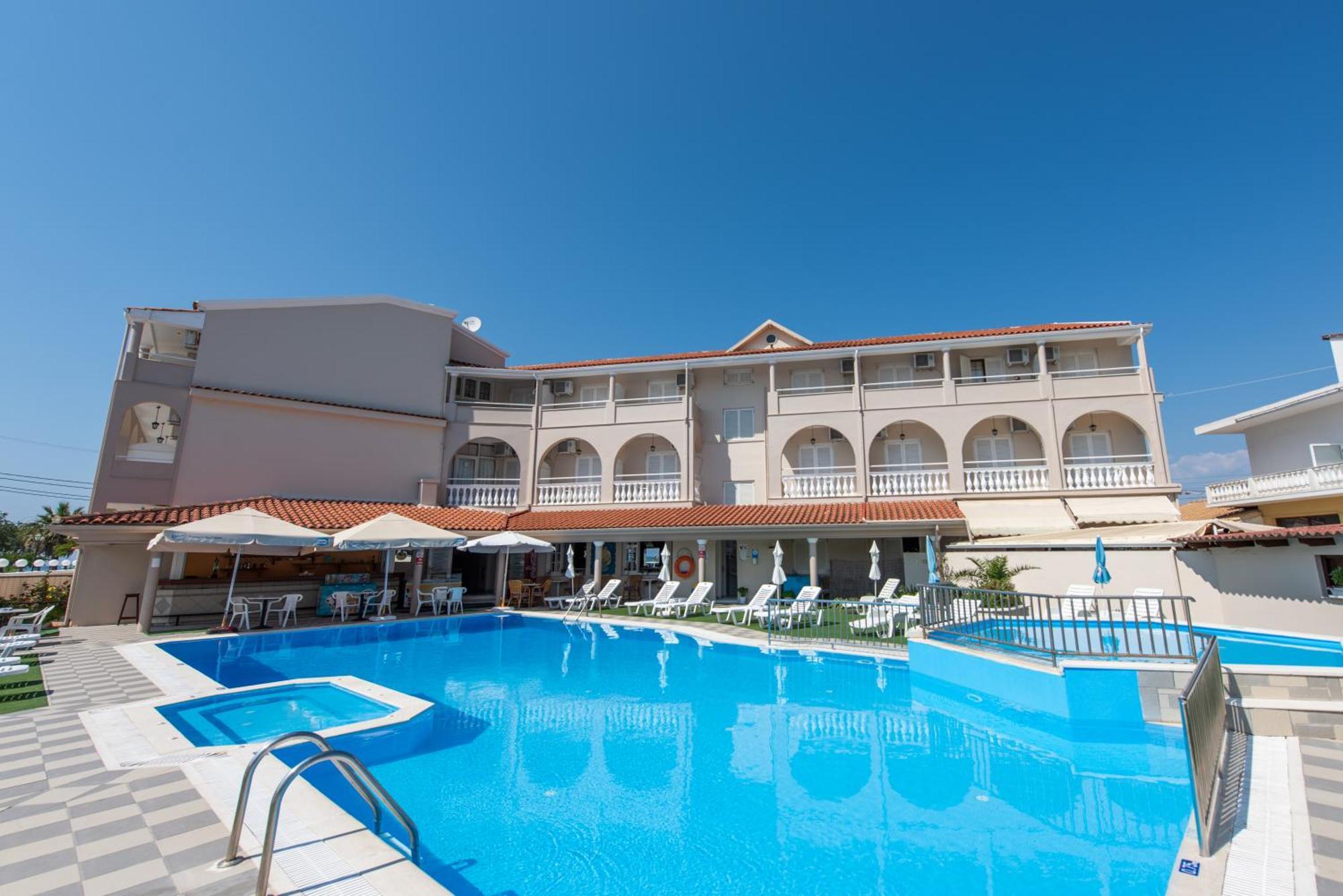 Aphrodite Beach Hotel Corfu Róda Eksteriør bilde