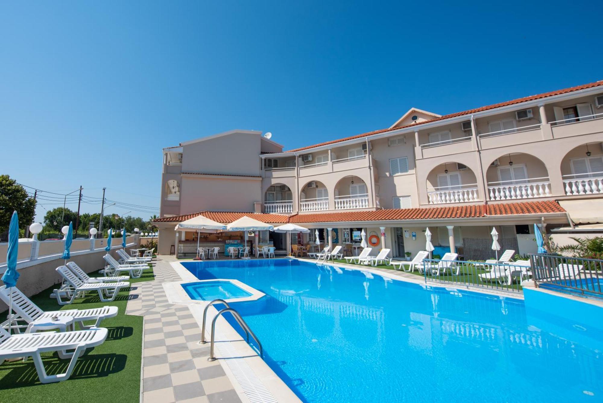 Aphrodite Beach Hotel Corfu Róda Eksteriør bilde
