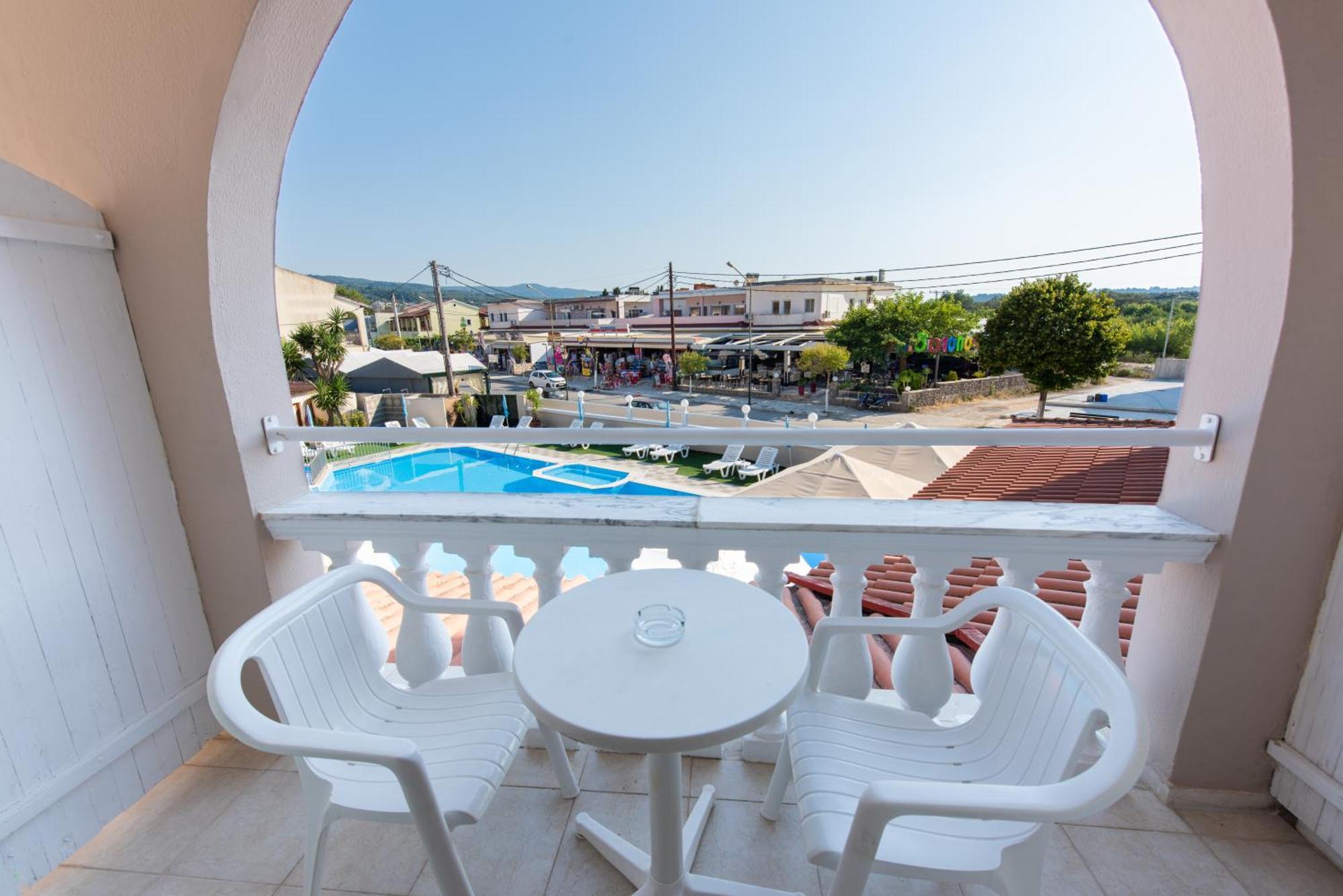 Aphrodite Beach Hotel Corfu Róda Eksteriør bilde