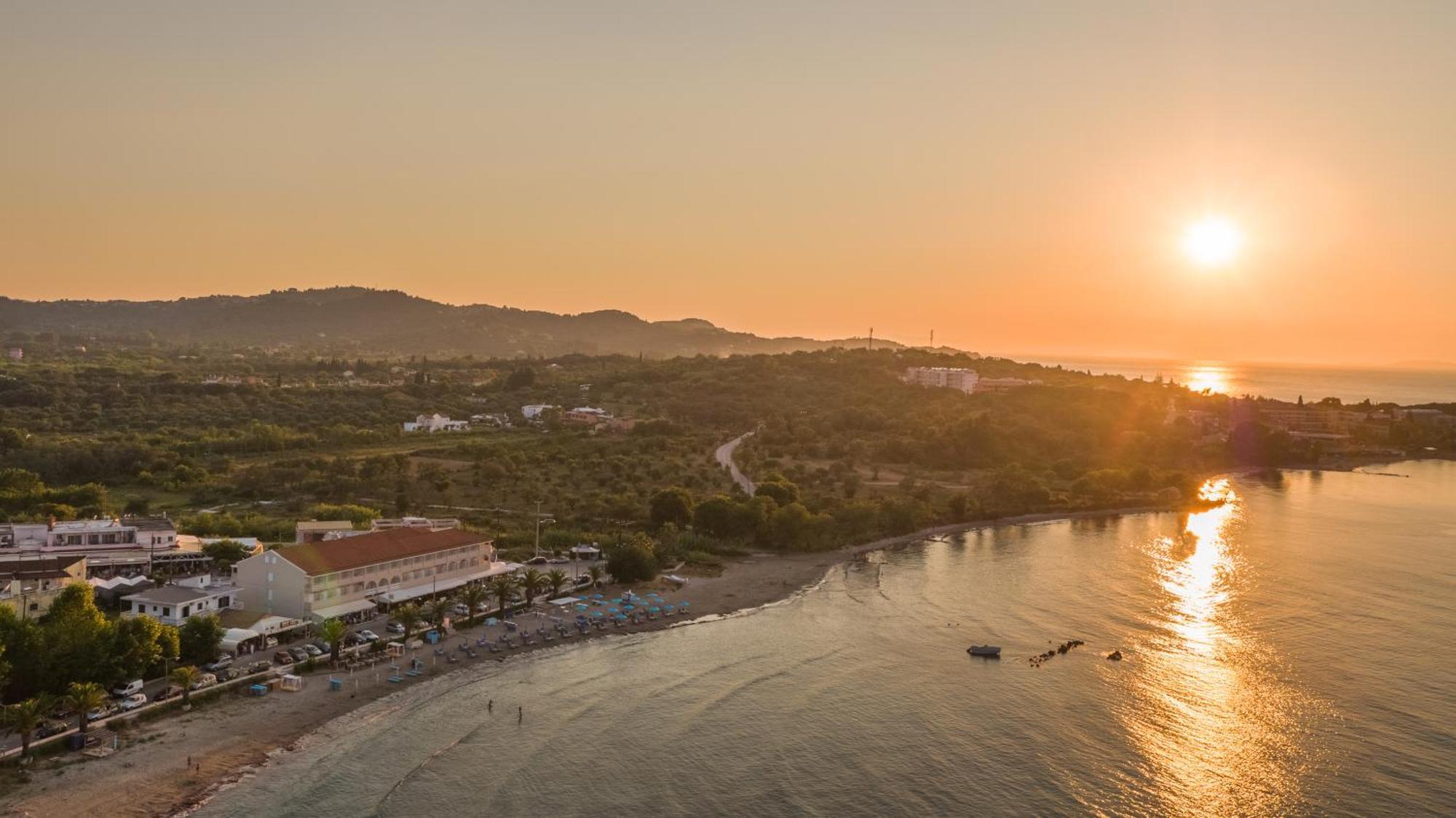 Aphrodite Beach Hotel Corfu Róda Eksteriør bilde