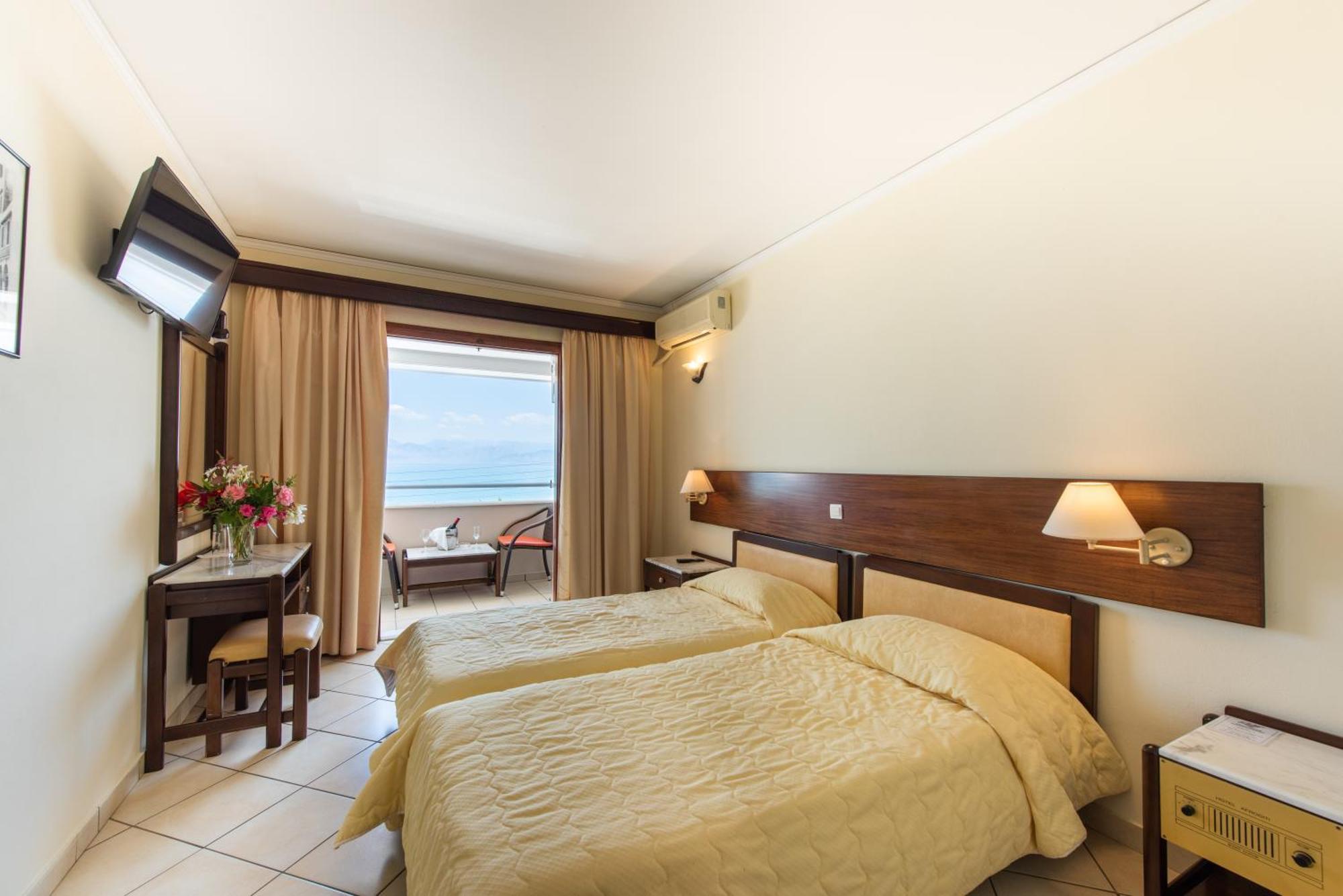 Aphrodite Beach Hotel Corfu Róda Eksteriør bilde