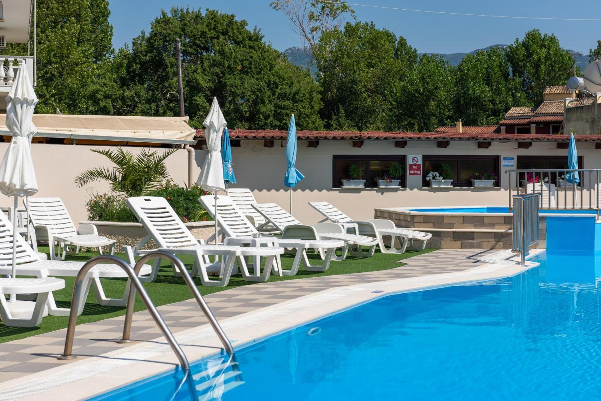 Aphrodite Beach Hotel Corfu Róda Eksteriør bilde