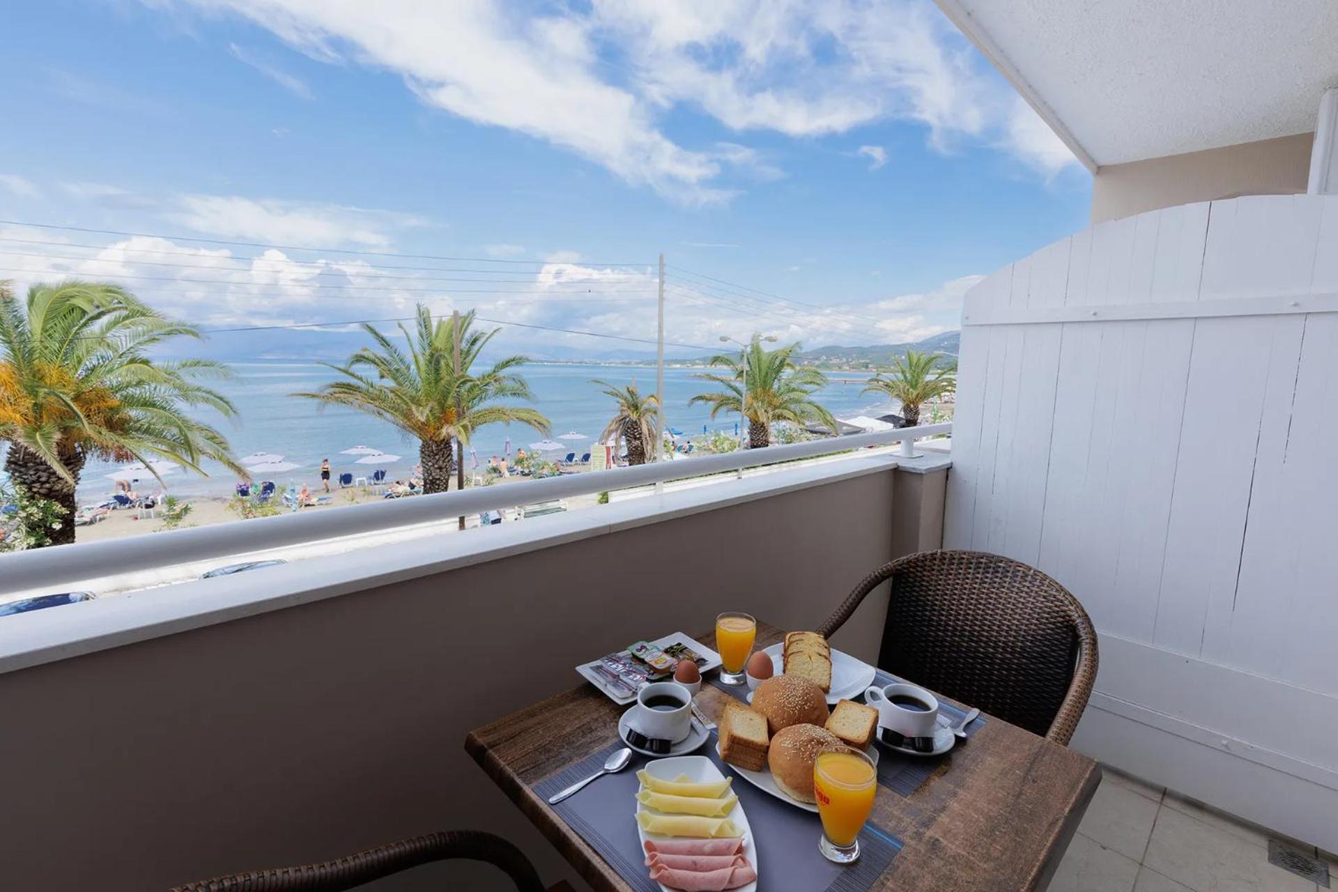 Aphrodite Beach Hotel Corfu Róda Eksteriør bilde
